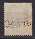 Belgium Perfin Perforé Lochung 'JPB&C' 10c. Leopold II. Stamp ANVERS Cancel (2 Scans) - 1863-09