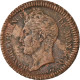 Monnaie, Monaco, Honore V, Decime, 1838, Monaco, TTB, Cuivre, Gadoury:105 - Charles III.