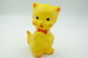 PIEPER POUET SQUEAKY: LEDRAPLASTIC CUTE CAT KAT CHAT - L=12 - ***  - M DEP ELEPHANT ITALY  - Rubber - Vinyl - 1960's - Smurfen