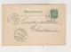 NORWAY 1894 BERGEN Postal Stationery - Covers & Documents