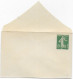 1907 - TYPE SEMEUSE - ENVELOPPE ENTIER PETIT FORMAT Avec DATE 347 NEUVE - Buste Postali E Su Commissione Privata TSC (ante 1995)