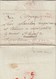 LETTRE. 17 PLUVIOSE AN 6. DE PELLISSANE  OUCHES-DU-RHONE. MARQUE ROUGE 12/LAMBESC 28mm POUR ST HYPOLITE GARD - 1701-1800: Precursors XVIII