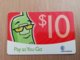 ST KITTS & NEVIS  $10,- PAY AS YOU GO   Prepaid   Fine Used Card  **2104 ** - St. Kitts & Nevis