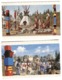 LEGO 2 Postcards 1970 Legoredo Heads Of Presidents + Red Indian Village Legioland - Danemark