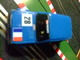 SCALEXTRIC Exin RENAULT 5 AZUL Con El Dorsal 28 Ref.4058/4062 Made In Spain - Echelle 1:32