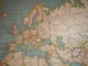 Delcampe - . Carte Internationale Du Monde Par C.S HAMMOND ET Cie. Année 1957. - Geographical Maps