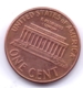 U.S.A. 2008 D: 1 Cent, KM 201a - 1959-…: Lincoln, Memorial Reverse