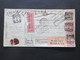 Italien 1913 Auslandspaketkarte Zusatzfrankaturen Und Vielen Stempeln Alessandria -Ostende Klebezettel Valore Dichiarato - Postal Parcels