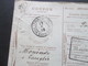 Delcampe - Italien 1913 Auslandspaketkarte Zusatzfrankaturen Und Vielen Stempeln Torino - Ostende Klebezettel Ufizio Italiano - Postal Parcels