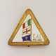 OLD ALPINISM  MOUNTAINEERING ITALI CAI MILANO 34 ATTENDAMENTO A. MANTOVANI 1959.  INSIGNE BROCHE PIN BADGE DISTINTIVO - Alpinisme, Beklimming