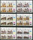 Transkei Mi# 137-55, 167, 184, 201, 258Zylinderblöcke Postfrisch/MNH Controls - Traditional Life - Transkei
