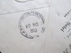 Delcampe - Japan Air Mail Einscheiben Umschlag Imperial Hotel Tokyo Nach Beograd Via Hongkong Und Athinai Poste Aerienne - Storia Postale