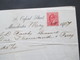 England GB 1907 Dokument / Bankwechsel Mit Briefmarke Als Fiskalmarke / Steuermarke Verwendet ?!? - Briefe U. Dokumente