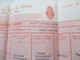 Delcampe - England GB 1936 Dokument Certified Copy Of An Entry Of Birth General Register Office Somerset House London - Storia Postale