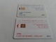 Belgium - 2 Magnetic Membership Cards Telecard Club - Sonstige & Ohne Zuordnung