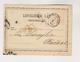 CROATIA HUNGARY KOSTAJNICA 1875 Nice Postal Stationery - Croacia