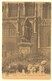 A1960	[Postkaart] Liége, - Square St-Jacques, Les Abandonnés (J. Bellens) [place Rouveroy Standbeeld Statue Luik Des] - Liege