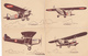 Delcampe - Serie Complete 36 Cpa-aviation De Guerre ( 39 - 45 )- Illustrateur A Identifier-correspondance Entiere -aulnat  (63) - Autres & Non Classés