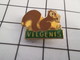 510b Pin's Pins / Beau Et Rare / THEME : ANIMAUX / VILGENIS ECUREUIL - Animaux