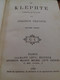 Le Klephte ABRAHAM DREYFUS Calmann Levy 1883 - French Authors