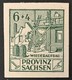 1946 Provinz Sachsen : Wiederaufbau Mit Plattenfehler VII Mi.87 B VII**) - Other & Unclassified