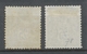 Classique Sage N°78 25c Outremer Et N°79 25c Bleu Type II N/U Oblitéré TB. X248 - 1876-1878 Sage (Typ I)