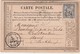 Carte Précurseur 1876 / Cachet Montfort Le Rotrou (Gesnois) 79 Sarthe / Commande Sels Gris à Boulay Le Mans /allumettes - Autres & Non Classés