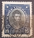 O'HIGGINS - 10 C-ERROR DOT IN STAR- RARE - CHILE - 1915 - Chile