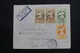 A.E.F. - Enveloppe De Dolisie Pour Paris, Affranchissement Plaisant Recto / Verso - L 61228 - Brieven En Documenten