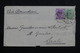 INDE - Enveloppe De Madras Pour Saale En 1909, Affranchissement Plaisant - L 61276 - 1902-11  Edward VII