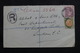 AFRIQUE DU SUD - Enveloppe En Recommandé De Ceres Pour Londres En 1924, Affranchissement Plaisant - L 61297 - Nieuwe Republiek (1886-1887)