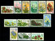 Falkland Islands 1971 Flowers,Orchid,Daisy,Lavender,Grass,Marigold,Mi.192,MNH - Orchideen