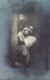 Joyeux Noel Enfants Little Girl Carte Fantaisie Portrait Fillette 1911 - Portraits