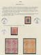 Brunei - Stempel: 1910/1946 (ca.), Specialised Collection Of 30 Stamps On Album Page, Incl. Three St - Brunei (1984-...)