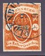 (1861) 1/2 Groschen Braun/organge Gestempelt. Sperati Ganzfälschung Rückseitig Gestempelt Mit Sammlungsnummer 313 - Oldenbourg