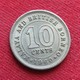 Malaya & British Borneo 10 Cents 1960 Malaia Malaysia Malasia Malaisie Malaysie Wºº - Malaysia