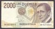 Italia / Italy 1990 - 2000 LIRE, Guglielmo Marconi VF - 2000 Liras