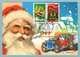 Carte Maximum 1998 - Meilleurs Voeux 1998 - Maison Verte YT 3203 Et Bonne Année, Père Noël YT 3204 - Paris - 1970-1979