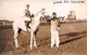 EGYPTE- ALEXANDRIE-Champ De Courses Propriétaire Cheval "dar.es.sacam" Et Son Jockey.Carte Photo Zachary's Press Agency - Horse Show