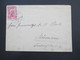 Liechtenstein Fürst Johann II. 1912 Nr. 2x EF Stempel Vaduz Auslandsbrief Nach München Gesendet - Lettres & Documents