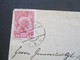 Liechtenstein Fürst Johann II. 1912 Nr. 2x EF Stempel Vaduz Auslandsbrief Nach München Gesendet - Briefe U. Dokumente