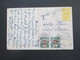 Liechtenstein Mitäufer Portomarken 1921 Österreich AK Mit Nachportomarken Der Schweiz  Und Stempel Schaan - Covers & Documents