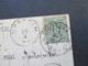 Liechtenstein Vorläufer AK Stuttgart Altdeutschland Württemberg Marke Nach Schaanwald Mit 2 Ank. Stp. Nendeln Und Schaan - ...-1912 Prephilately