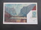 Liechtenstein 1920 Mitläufer Österreich AK Toblacher See Mit Nr. 261 Frankiert Und Liechtenstein Stempel Schaan - Briefe U. Dokumente