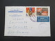 UdSSR 1971 Schiffspost Brief Mit Inhalt U.S.S.R. M.S. Alexandr Pushkin Mit Stempel Paquebot Iford Essex. Luftpost - Cartas & Documentos