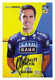 CARTE CYCLISME ALBERTO CONTADOR SIGNEE TEAM SAXO BANK 2ª SERIE 2012 - Cyclisme