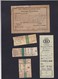 Carnet UNION DES CHEMINS DE FER ALLEMANDS  Novembre 1897 + Tickets Divers Sncf Et Sncb - Europe