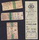Carnet UNION DES CHEMINS DE FER ALLEMANDS  Novembre 1897 + Tickets Divers Sncf Et Sncb - Europa
