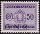 Rep. Sociale - 254  * 1944 - Segnatasse 30 C. Violetto Soprastampa Fortemente Spostata In Basso N. 51Ib. Cert. E. Chiav - Portomarken