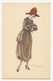 Illustrateur Bompard.femme Belle époque.mode 1900.la Parisienne - Bompard, S.